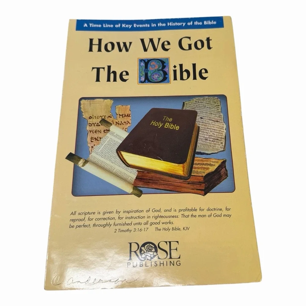 How We Got the Bible‎ : A Time Line of Key Events in the History of the Bible